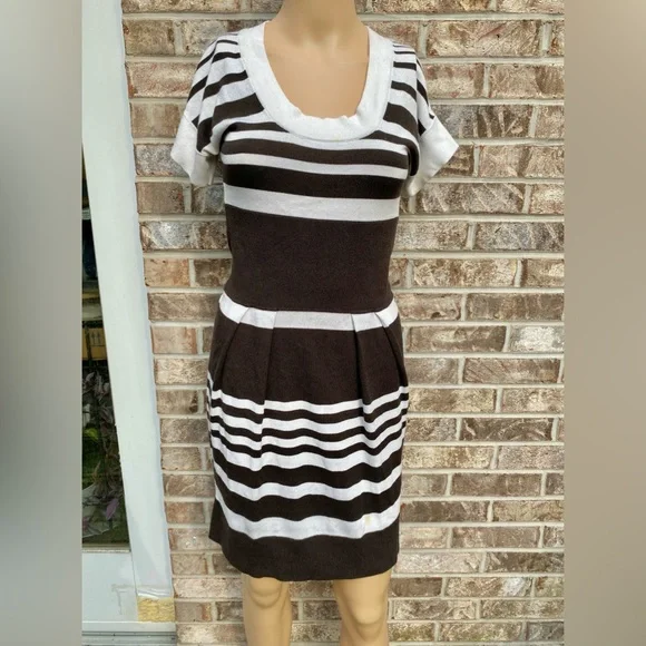 blue dress for baby girl Banana Republic Georgette Ruched-Front Mini Dress White Dot main image 1
